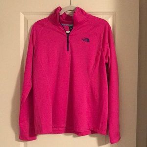 North Face half zip. Size XL